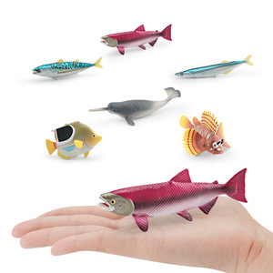 Butterfly fish Lionfish Narwal Gelb flossen thunfisch Saury Meeres tiermodell Simulierte Verzierung - Product Image 3