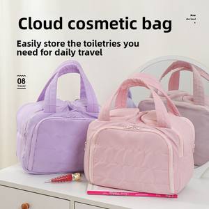 High-Aesthetically Multi-Functional <b>Large</b> Capacity Portable Travel Organizer <b>Bag</b> High-End <b>Makeup</b> <b>Bag</b> Made of Durable Nylon - Product Image 3