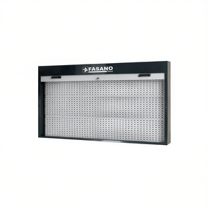 Armoire de rangement murale Fasano Tools 48x24 avec panneau perforé, organiseur d'outils en métal pour atelier et garage - Product Image 2
