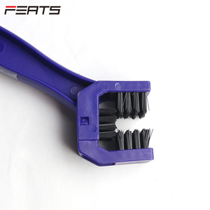 Mango de ABS y cepillo de PP Limpiador de <span class=keywords><strong>cadena</strong></span> de <span class=keywords><strong>bicicleta</strong></span> Lavadora Cepillo de rueda libre Accesorio de <span class=keywords><strong>bicicleta</strong></span> - Product Image 3