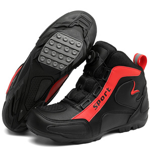 Botas de Motocicleta Unisex, Estilo Caballero, para las Cuatro Estaciones, Impermeables, Botas Cortas de Carreras, Equipo de Viaje, Zapatos de Motocicleta Personalizados - Product Image 6