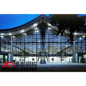 Structure Landmarks Special Customized Buildings High Quality Arch Form Steel Warehouse Light Steel,light Eco-friendly ISO9001