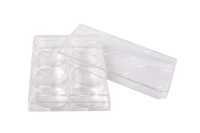 Plaques de culture cellulaire jetables en plastique transparent à 6 puits, à faible adsorption, Alpha Plus Laboratory Supplies