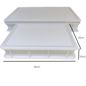 Xlr Cấp Thực Phẩm Nhựa Bánh <span class=keywords><strong>Pizza</strong></span> Bột Khay Máy Rửa Chén An Toàn Chống Hộp Với Nắp Bột Lưu Trữ <span class=keywords><strong>Container</strong></span> - Product Image 2