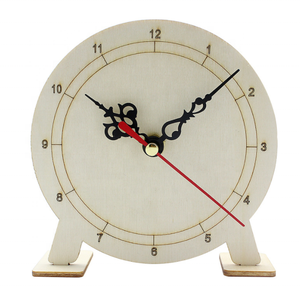 Horloge intelligente à domicile en <span class=keywords><strong>bois</strong></span>, pièces, petite production fait à la main, matériel de visage, expérimentation scientifique maternelle, modèle en <span class=keywords><strong>bois</strong></span> - Product Image 5