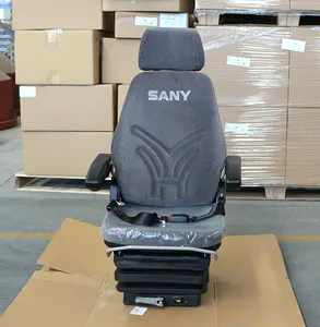 Siège de tracteur de mer Sany B229900000265 siège de cabine d'excavatrice et de chargeuse sur pneus pour tous les modèles siège sany