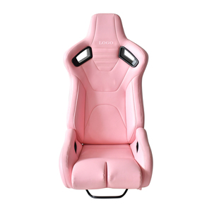 Seggiolino auto da corsa Tiypeor rosa PVC sedile sportivo regolabile unico Design personalizzato auto da corsa sedili da corsa - Product Image 2
