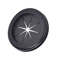 Passe-fils en caoutchouc silicone flexible sur mesure, étanche, à trou croisé, pour protection de câbles, prix usine, faible MOQ
