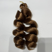 Tresses Bohèmes Courtes 12 Pouces, Cheveux à Ondulations Souples Pré-Étirés pour Tressage, Cheveux Bouclés pour Extensions Capillaires