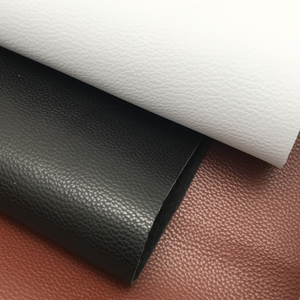 Tissu en microfibre synthétique gaufré effet <span class=keywords><strong>litchi</strong></span>, imperméable, pour chaussures, sacs et textiles de maison - Product Image 1