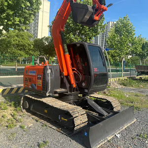 Excavatrice sur chenilles hydraulique Hitachi ZX70 de 7 tonnes, d'occasion, haute efficacité, puissance élevée pour travaux de construction - Product Image 1