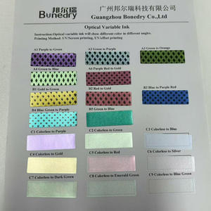 Tinta Óptica Variable C1 a Base de Aceite, Tinta que Cambia de Color Incoloro a Púrpura para Impresión de Seguridad Anti-falsificación - Product Image 4