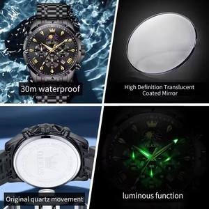   Montre homme originale 3653, montre à quartz, phase de lune, chronographe multifonctionnel, 30 m étanche, lumineuse - Product Image 6