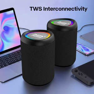 نموذج بلوتوث محمول لاسلكي جاهز للأماكن الخارجية مع مكبر صوت واضح لرحلات الشاطئ والرحلات والتخييم - Product Image 4