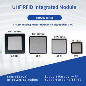 YRM200 мини-встроенный UHF RFID считыватель/записывающее устройство для Raspberry <span class=keywords><strong>Pi</strong></span> | 3-5.5dbi антенна, 50*50 мм TTL, контроль доступа/Промышленный - Product Image 2