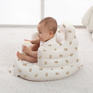 Large Inventory Multifunctional Baby <b>Inflatable</b> <b>Sofas</b> PVC <b>Inflatable</b> Folding Seats Learning Dining Chairs Portable - Product Image 3