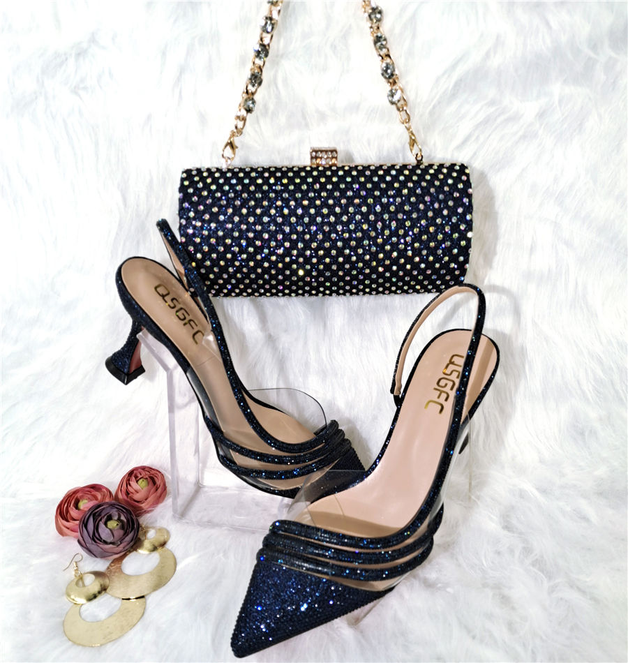 High Heels Matching Sandals And Purse Set Wholesale Wholesale