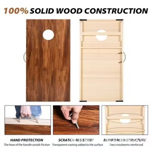 Tablero de madera transfronterizo para lanzar sacos de arena, tablero de juego para deportes de interior y exterior, tablero de lanzamiento de sacos de arena - Product Image 4