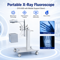 Fluoroscope à imagerie en temps réel Micro Focus avec support mobile pour la podologie et l'utilisation vétérinaire, appareil de radiographie portable