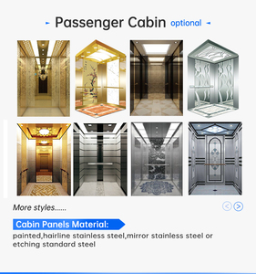 Современная кабина лифта NOVA NV с стеклянной дверью для офисных зданий - Product Image 3