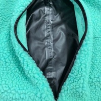 Vente en gros Nouveau design Robe de change chaude à manches longues doublée polaire pour la plage, Veste de surf et de natation, Poncho coupe-vent, Parka à capuche pour le surf