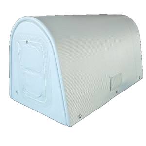 โรงแรมแคปซูลเป่าลมสองชั้นสำหรับกลางแจ้ง ใช้ได้ทุกฤดู กันน้ำ ผลิตจาก PVC เคลือบอย่างดี พร้อมเต็นท์เปิดอัตโนมัติรวดเร็ว - Product Image 6