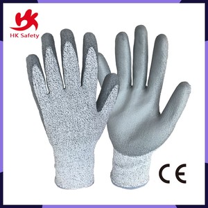 الصين pvc المغلفة الشتاء العمل قفازات سلامة مكافحة زلة pu قفازات عمل مطلية - Product Image 6