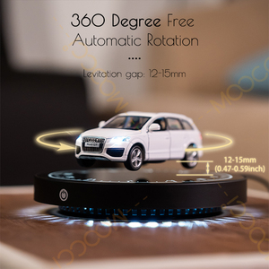 1:36 Double-door Compact Audi-Q7 <b>Metal</b> Model Decor Collectible <b>Shelves</b> Magnetic Levitation Floating Diecast Car Fans Halloween - Product Image 4