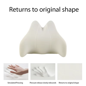 เบาะรองเอวโพลีเอสเตอร์<span class=keywords><strong>เด้ง</strong></span>สูงเปล่าโลโก้ที่กำหนดเองได้ช่วยบรรเทาความเครียดไม่ทำให้ผิวรองรับ<span class=keywords><strong>เอว</strong></span> - Product Image 2