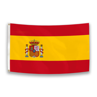 3x5Ft Drapeau Afghan Tissu polyester avec deux œillets en laiton Tenture murale Décoration extérieure et intérieure