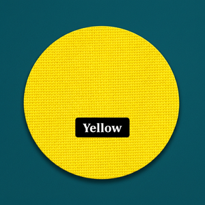 Tela de Punto Acanalado de Poliéster Amarillo, Textura Waffle, Elástica, para Prendas de Moda y Confección - Product Image 5