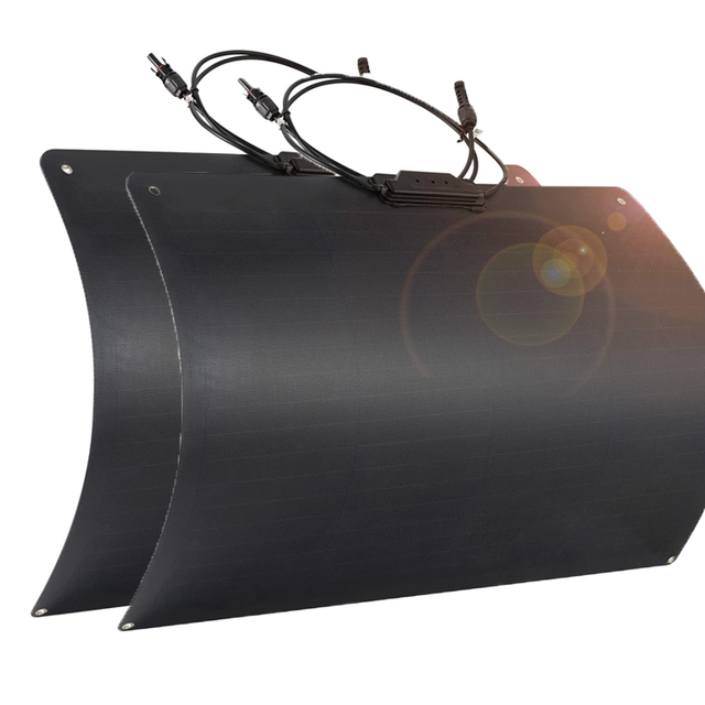 60w 80w 100w 120w 180w Bougerv Cigs Flexible Solar Panel Semi Flexible Solar Panels