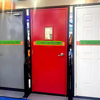 Portes de chambre d'hôtel certifiées CE UE, portes intérieures en acier, provenant d'un fournisseur chinois