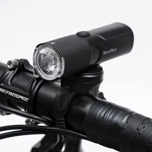 USB充电自行车灯400毫米发光二极管光源防水山地车前灯夜间骑行强光配件