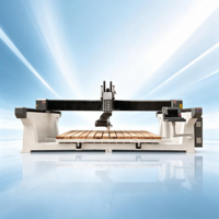 Scie à pont CNC 4 axes pour pierre, table de 3200 mm pour la découpe de comptoirs et de carreaux en granit, marbre et quartz