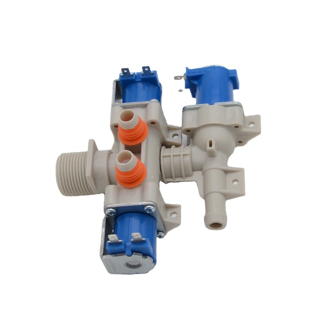 RF YUEFU Household Appliances Washer Parts Aju72911001 for Lg Daewoo Washing Machine Frequency Conversion Three Water Inlet Valve