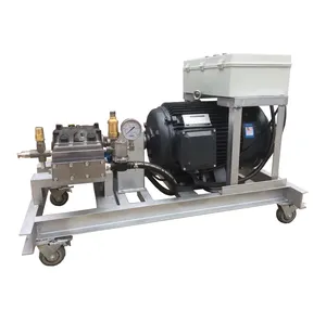 8700PSI 600bar 30LPM 35KW Multi Function Industrial Heat Exchanger Heavy Duty Pressure Washer High Pressure Cleaning Machine