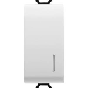 Interrupteur mural monopolaire Chorusmart 250V AC 16AX en plastique blanc brillant IP20, installation facile - Product Image 1