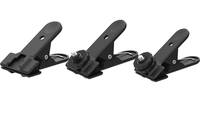 Pince à ressort JYphoto avec connecteur griffe porte-accessoire pour éclairage de studio photo et support de téléphone/appareil photo - Fabriqué au Zhejiang