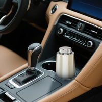 Diffuseur d'arômes pour voiture haut de gamme, machine à parfum intelligente en aluminium avec télécommande via application mobile