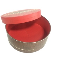 Grande boîte à chapeau ronde en carton de luxe personnalisée en velours noir avec fleurs, gaufrage, laminage mat, emballage pour fleurs, boîtes en papier
