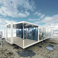 Maison mobile de luxe préfabriquée, extensible, transformable, étanche et insonorisée, à louer