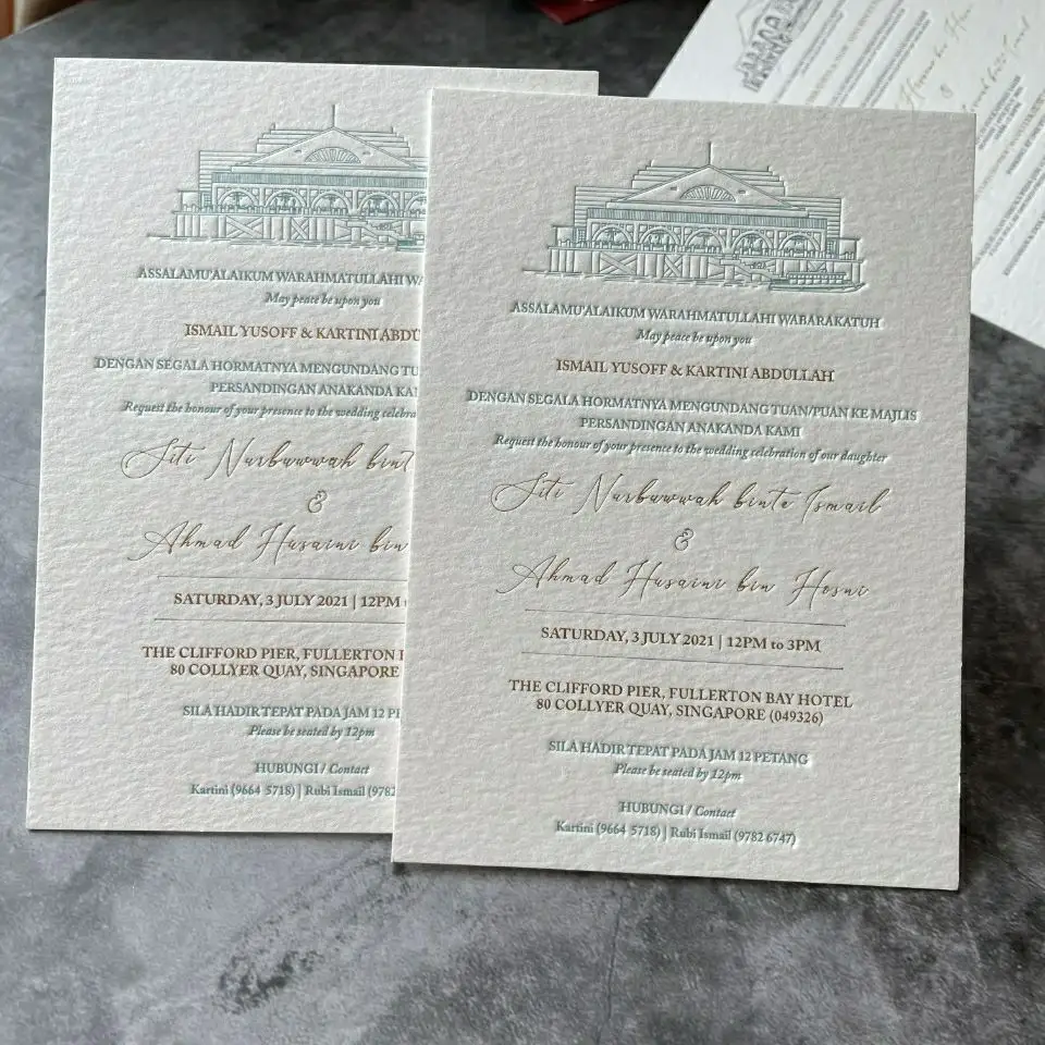 بطاقات دعوة لحفلات الزفاف فاخرة وعالية الجودة ومخصصة حسب الطلب. بطاقات دعوة عمل بطاقات هدايا ورقية مخصصة حسب الطلب