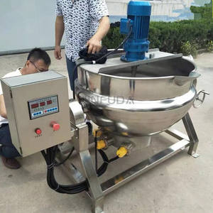 หม้อต้มไฟฟ้าแบบมีแจ็คเก็ตประหยัดพลังงาน / <span class=keywords><strong>ลูกชิ้น</strong></span>เนื้อตุ๋น / หม้อต้มแบบมีแจ็คเก็ต - Product Image 2