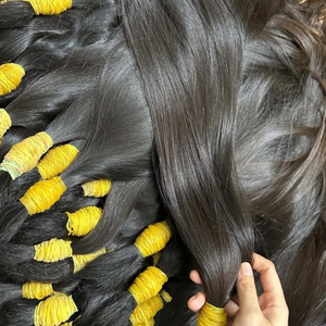 Cabello Humano Virgen 100% Sin Procesar, Color Negro Natural, Longitud Personalizada de 16-34 Pulgadas, Precio al por Mayor, Sin Químicos - Product Image 5