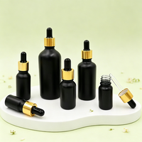 Bouteilles compte-gouttes en verre personnalisées avec logo imprimé pour sérum cosmétique, huile essentielle pour cheveux, 15 ml, 30 ml, 60 ml, 100 ml, 120 ml, 1 oz, 2 oz