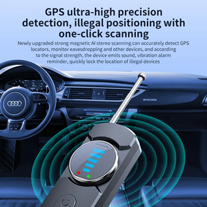Détecteur de mini-caméra cachée, détecteur de lentille portable, détecteur d'espionnage GSM, détecteur de bug, suivi de signal GPS F16 - Product Image 6