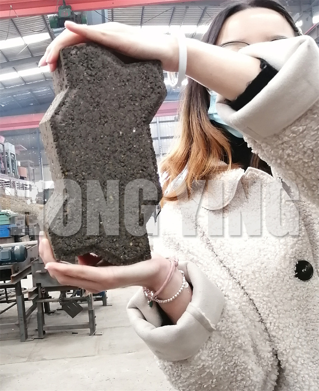 Hydraulic Press Paving Brick Production for