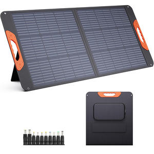 ALECTER Factory Price 23% High Efficiency 100W Portable ETFE <b>Foldable</b> Monocrystalline Silicon <b>Solar</b> <b>Panels</b> IP65 Waterproof - Product Image 1