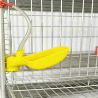 Cage à Cailles Commerciale Type H Durable pour la Gestion Moderne de la Volaille en Ferme – Cages Écologiques pour la Production d'Œufs
